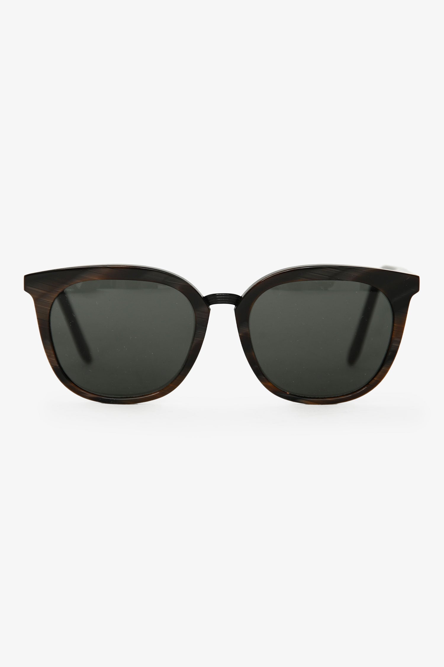 Victoria Beckham Brown Cut Away Kitten Sunglasses