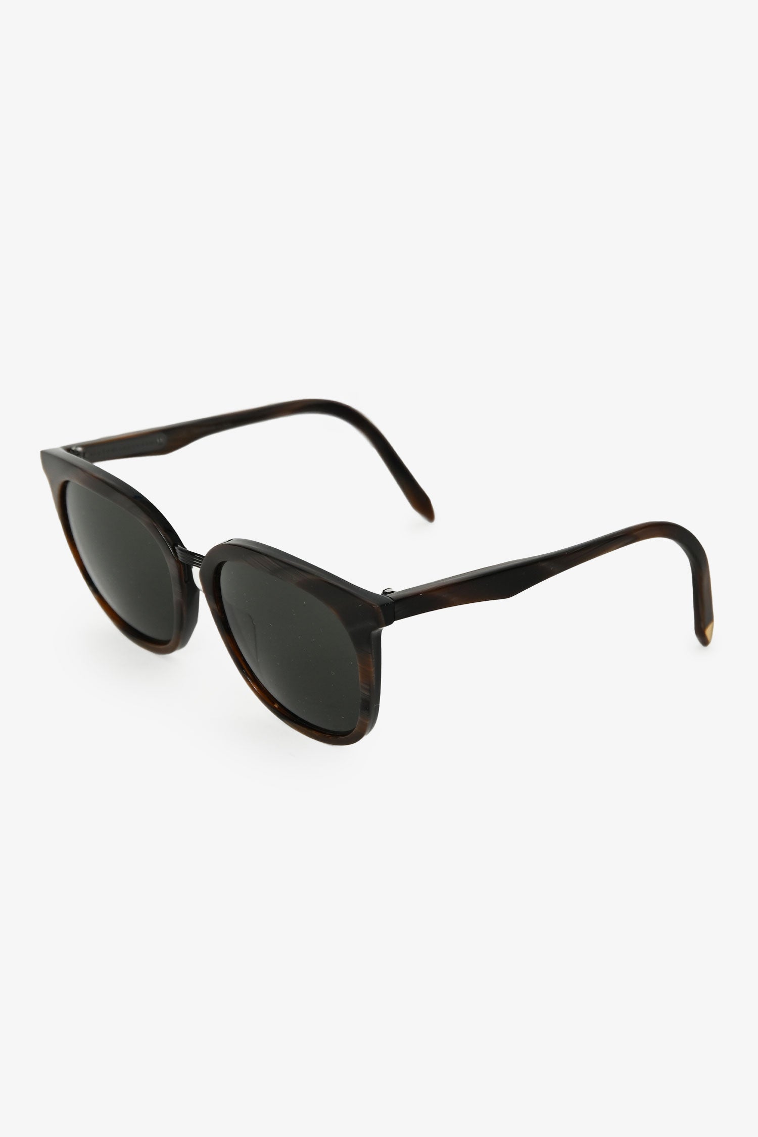 Victoria Beckham Brown Cut Away Kitten Sunglasses