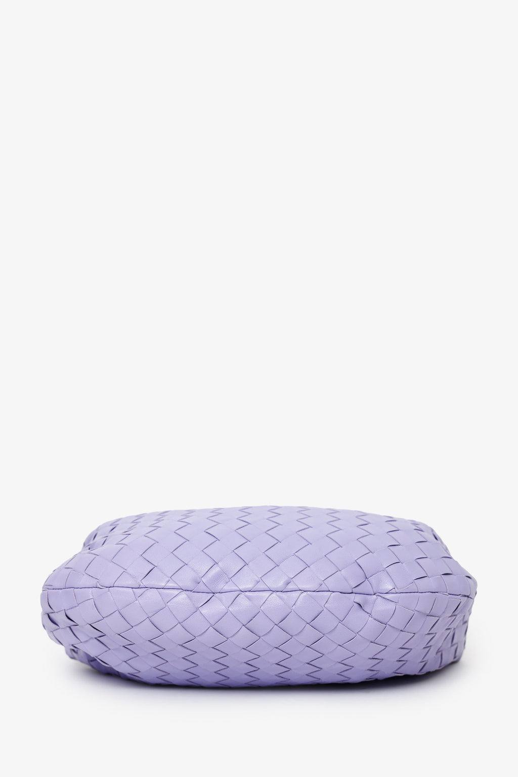 Bottega Veneta Purple Intrecciato Leather Teen Jodie Shoulder Bag