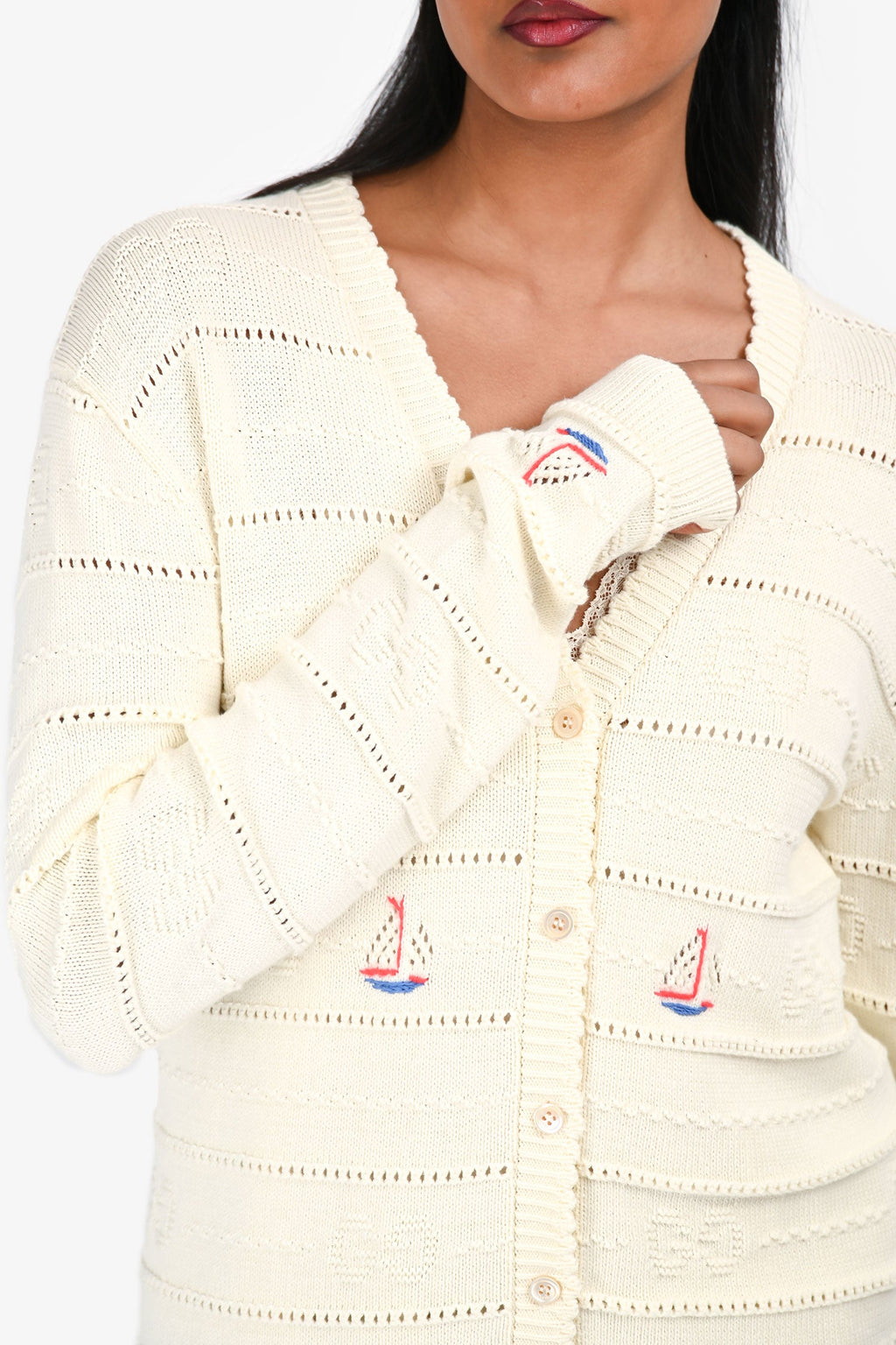 Gucci Cream Sailor Boat GG Monogram igan Size 12+