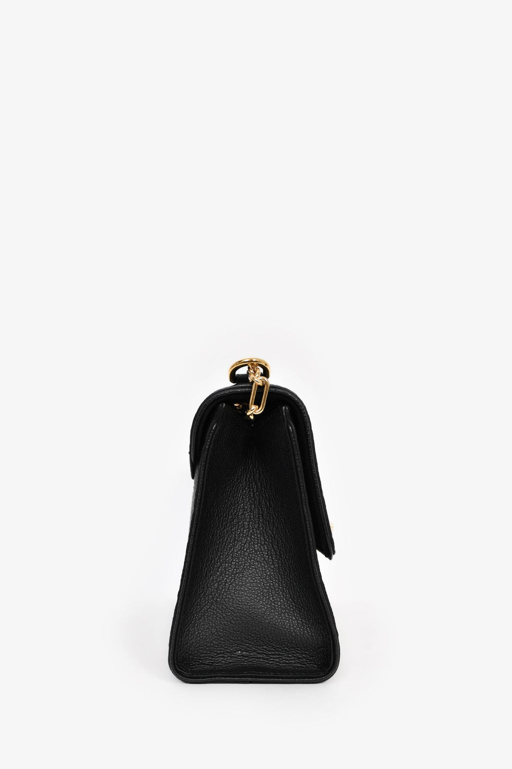 Louis Vuitton Black Leather Empriente 'Saint Suplice' Shoulder Bag