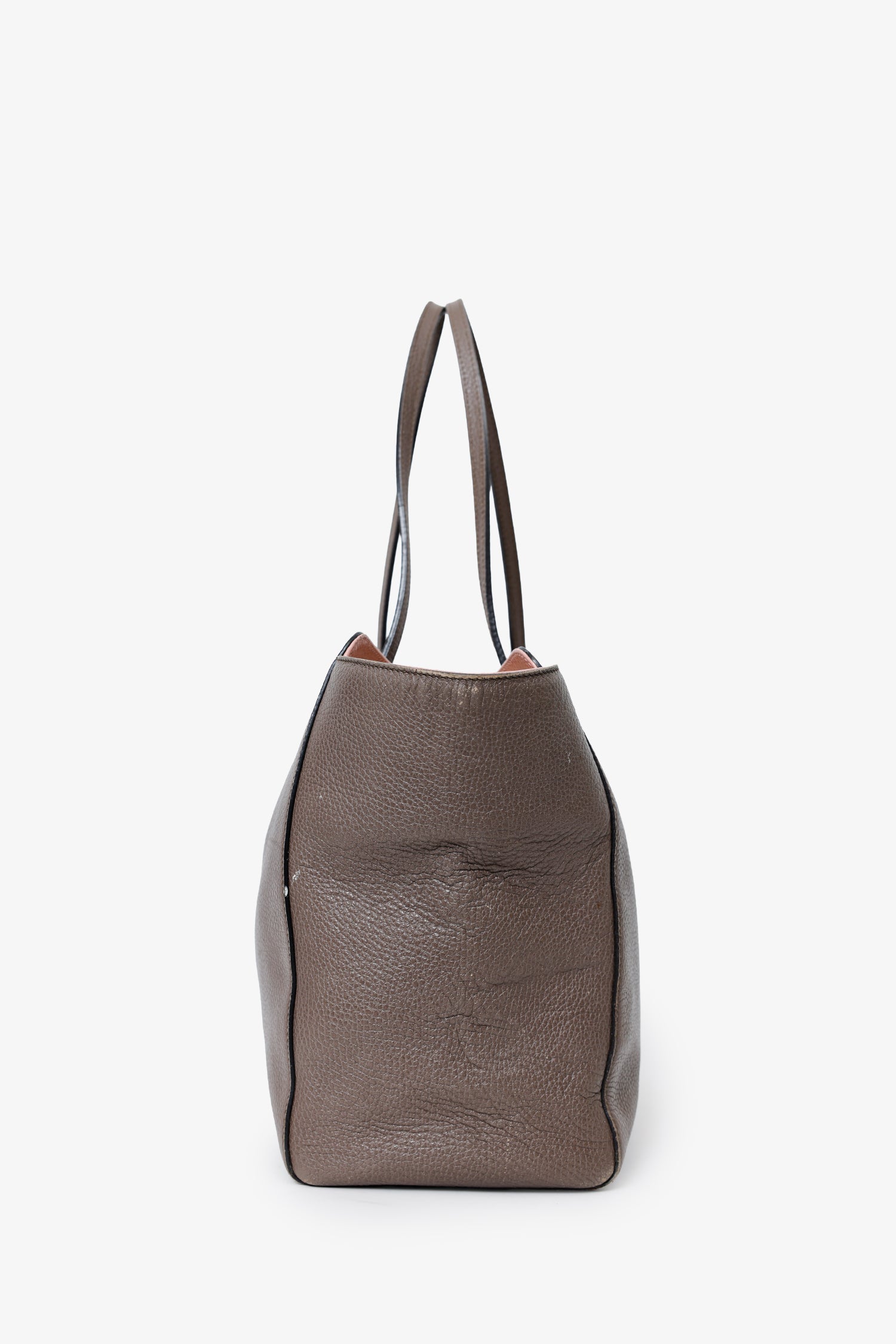 Gucci Grey Leather Medium 'Swing Tote'