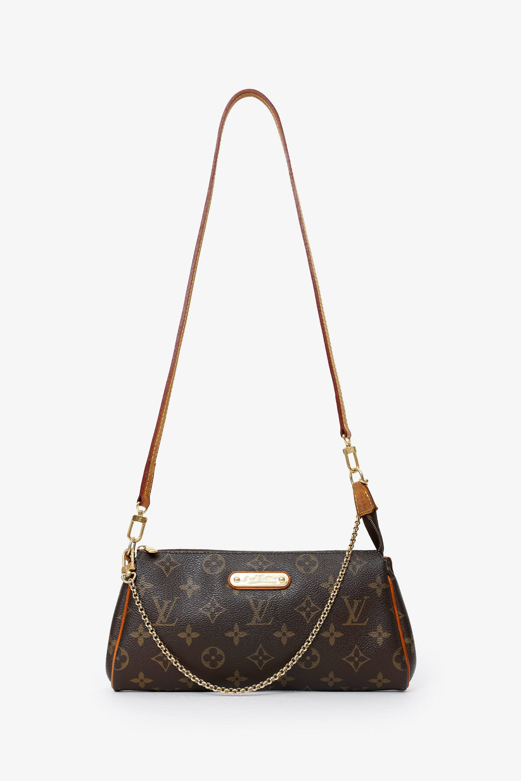 Louis Vuitton 2008 Monogram Eva Pochette PM Crossbody With Strap