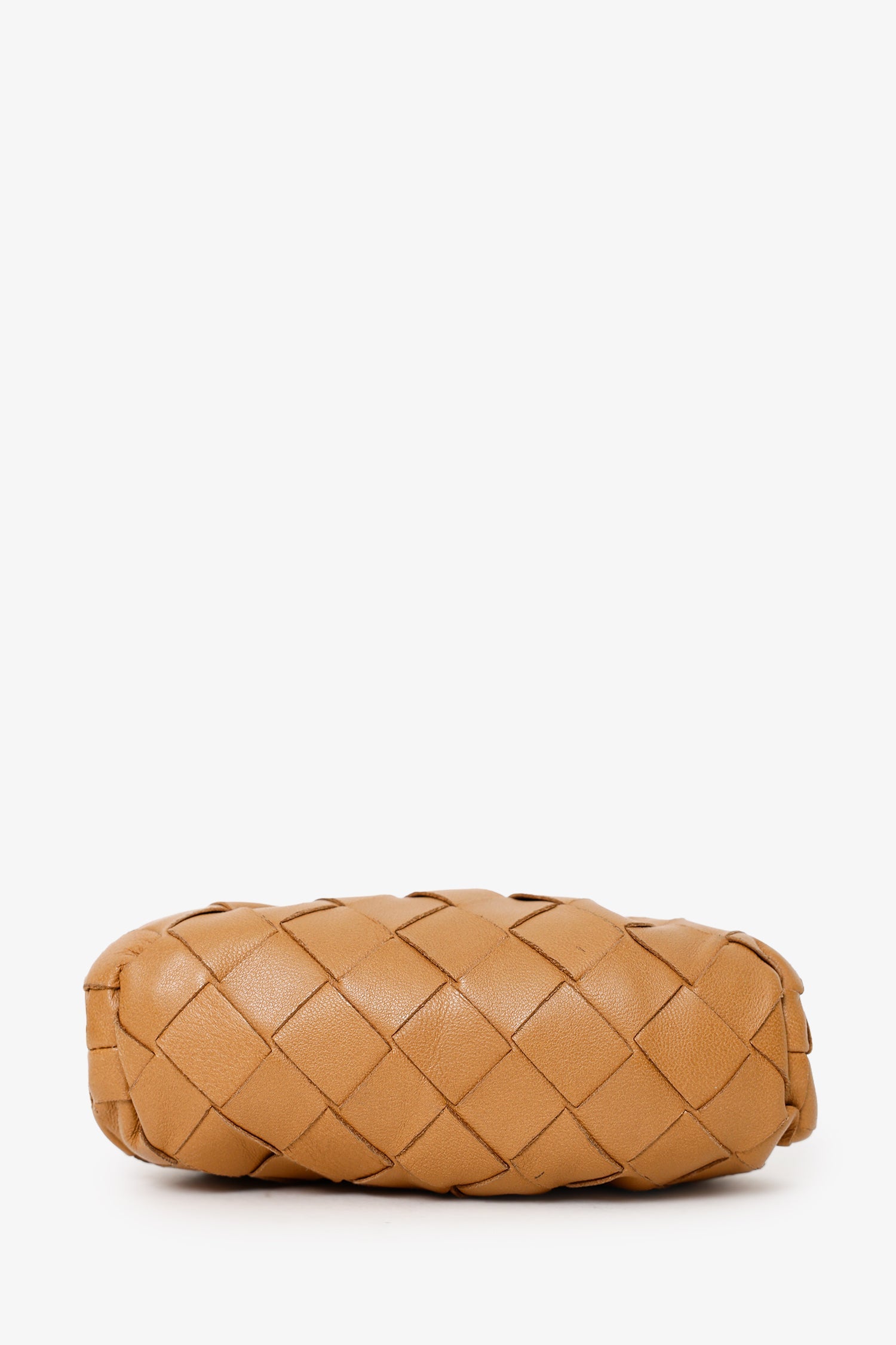 Bottega Veneta Brown Napa Intrecciato Leather Extra Mini Pouch