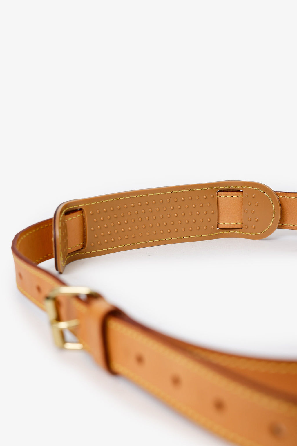 Louis Vuitton Beige Vachetta Wide Bag Strap