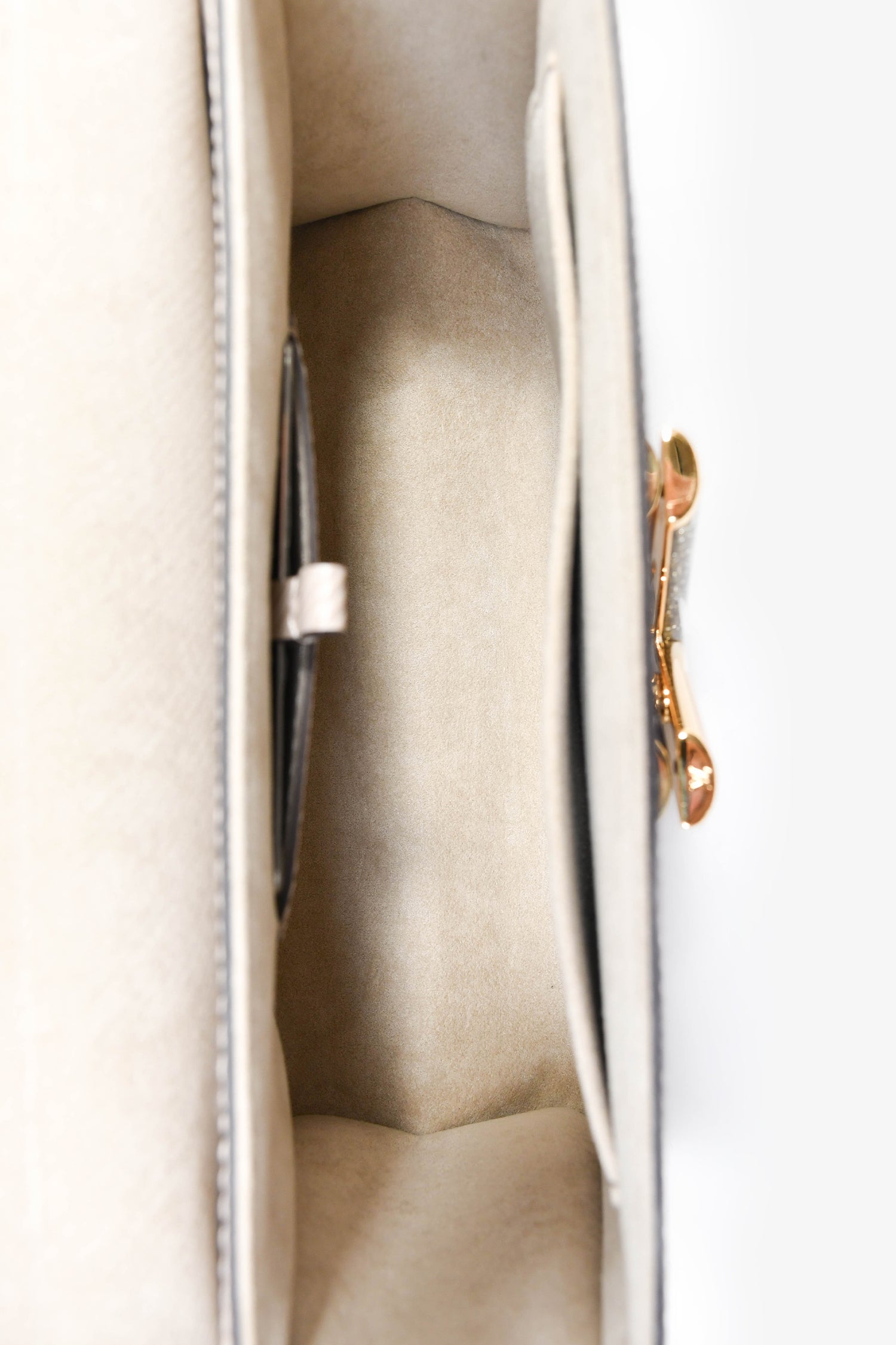 Louis Vuitton Brown/Gold Leather Twist MM Shoulder Bag
