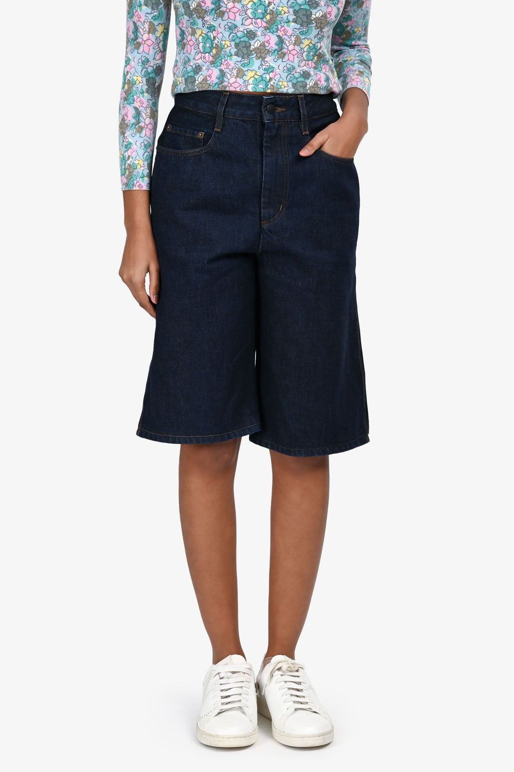 Kallmeyer Cotton Dark Denim 'Hayes' Shorts Size 26