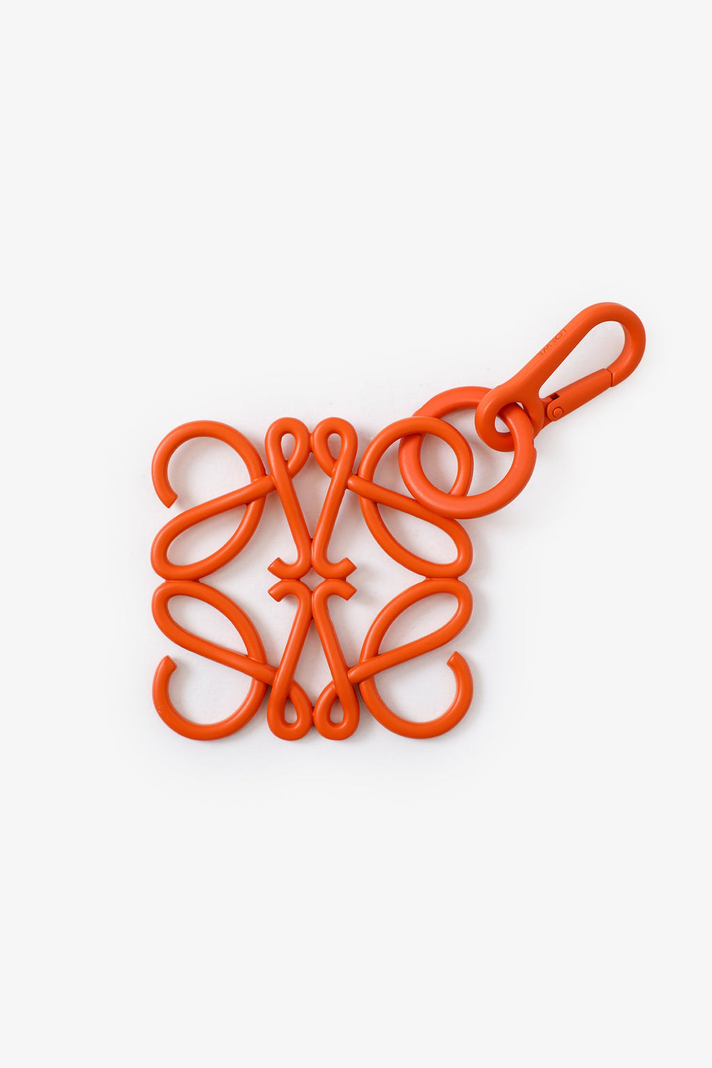Loewe Orange Metal Anagram Charm