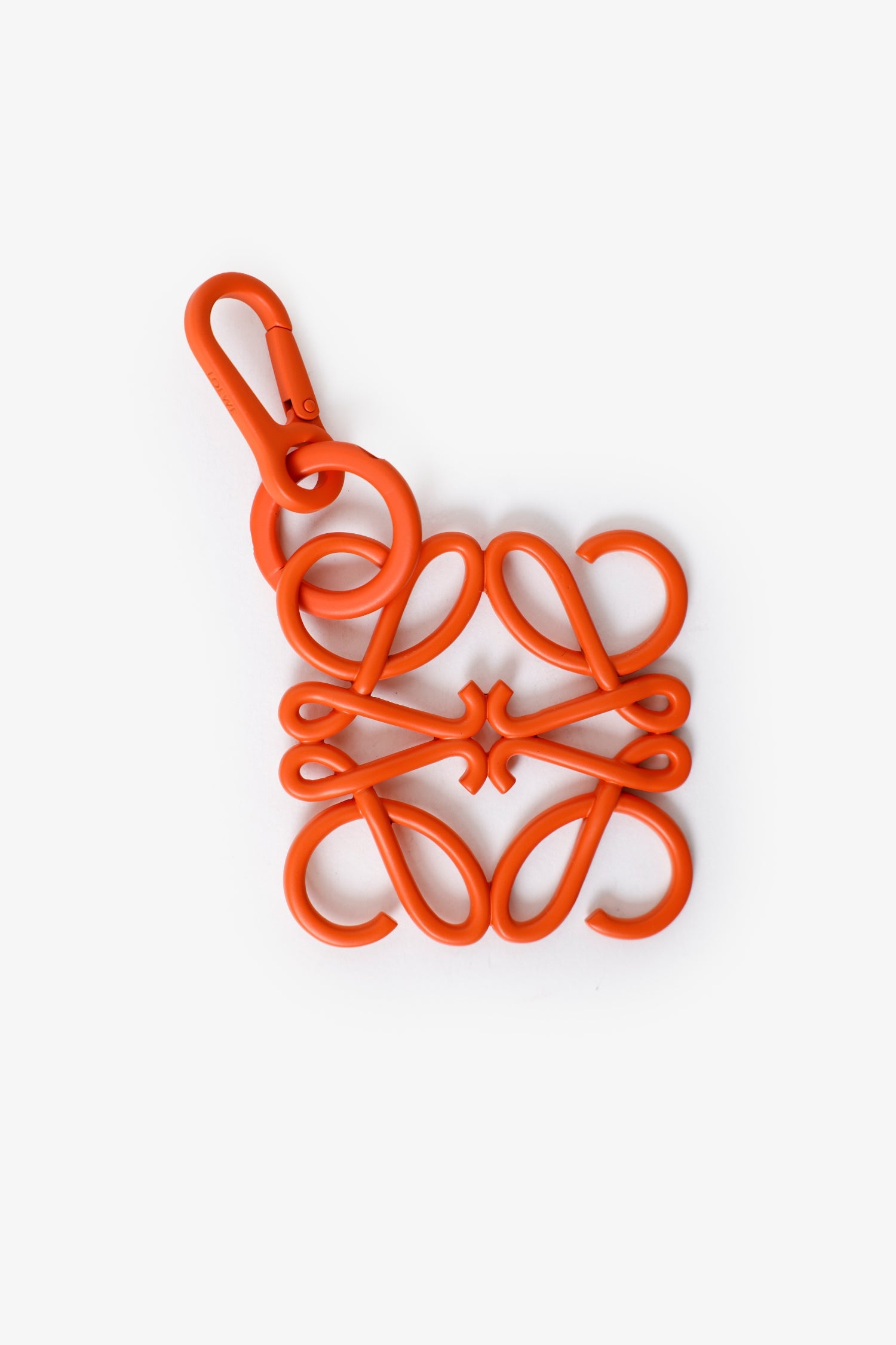 Loewe Orange Metal Anagram Charm