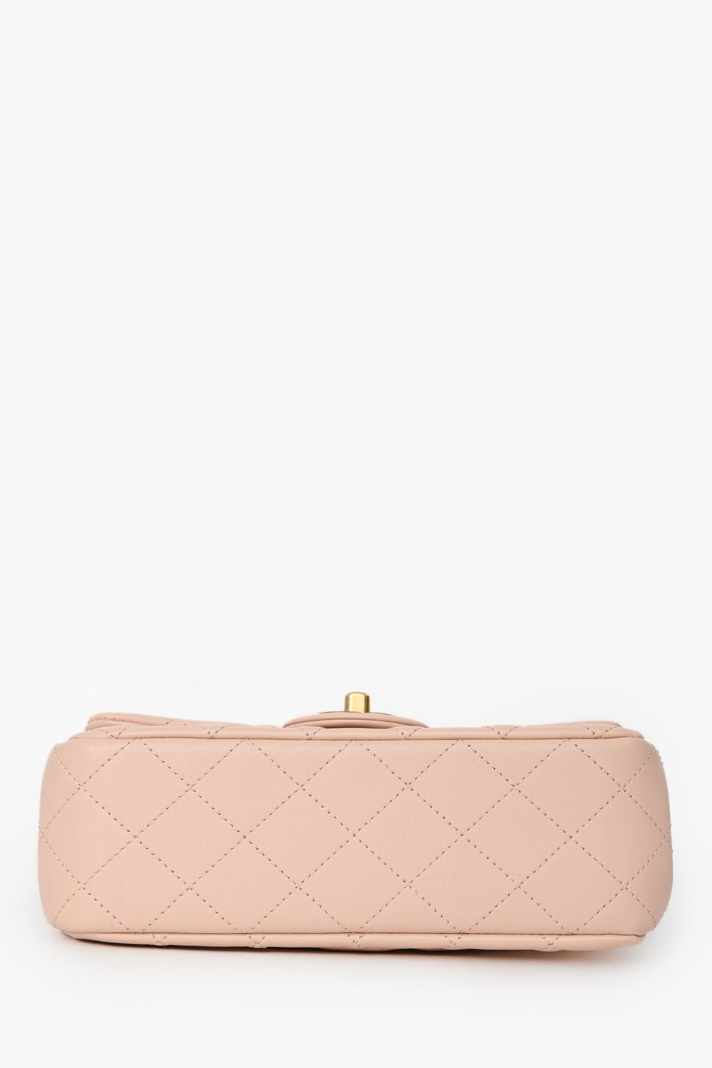 Pre-Loved Chanel™ Light Pink Lambskin Mini Camilla Flower Crush Flap Bag