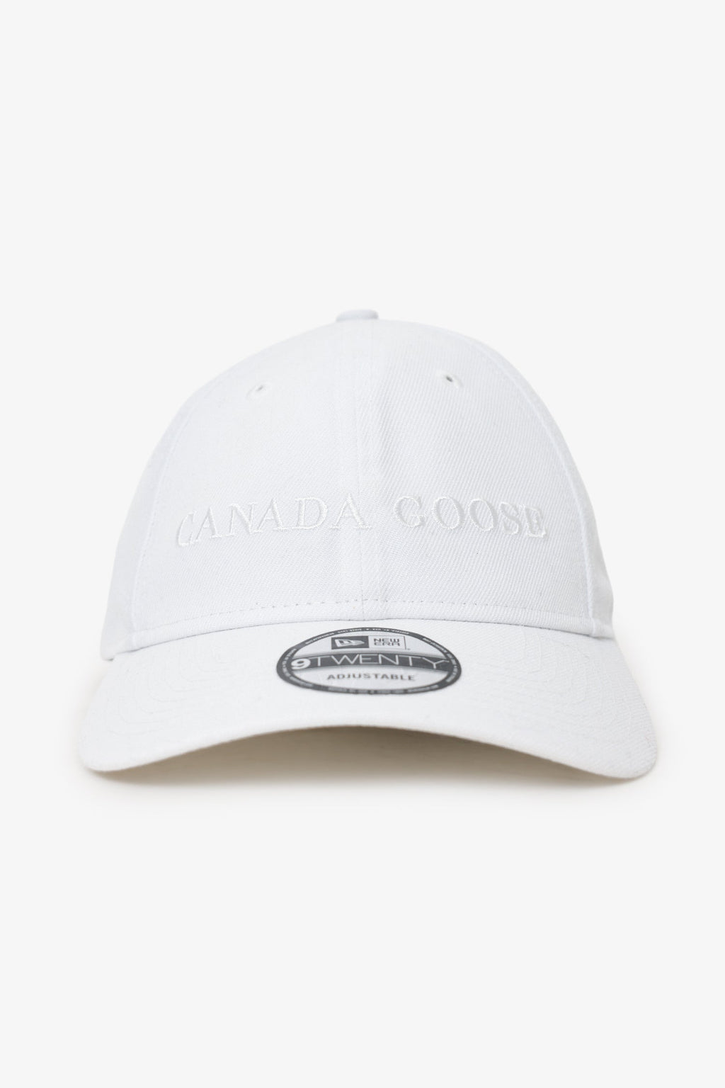 Canada Goose White Wordmark Cap