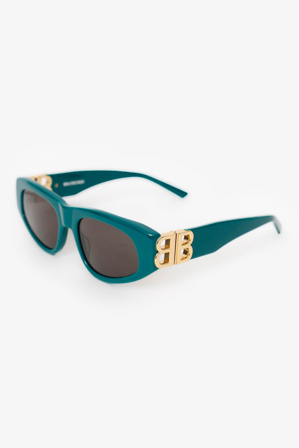 Balenciaga Green Frame BB Sunglasses