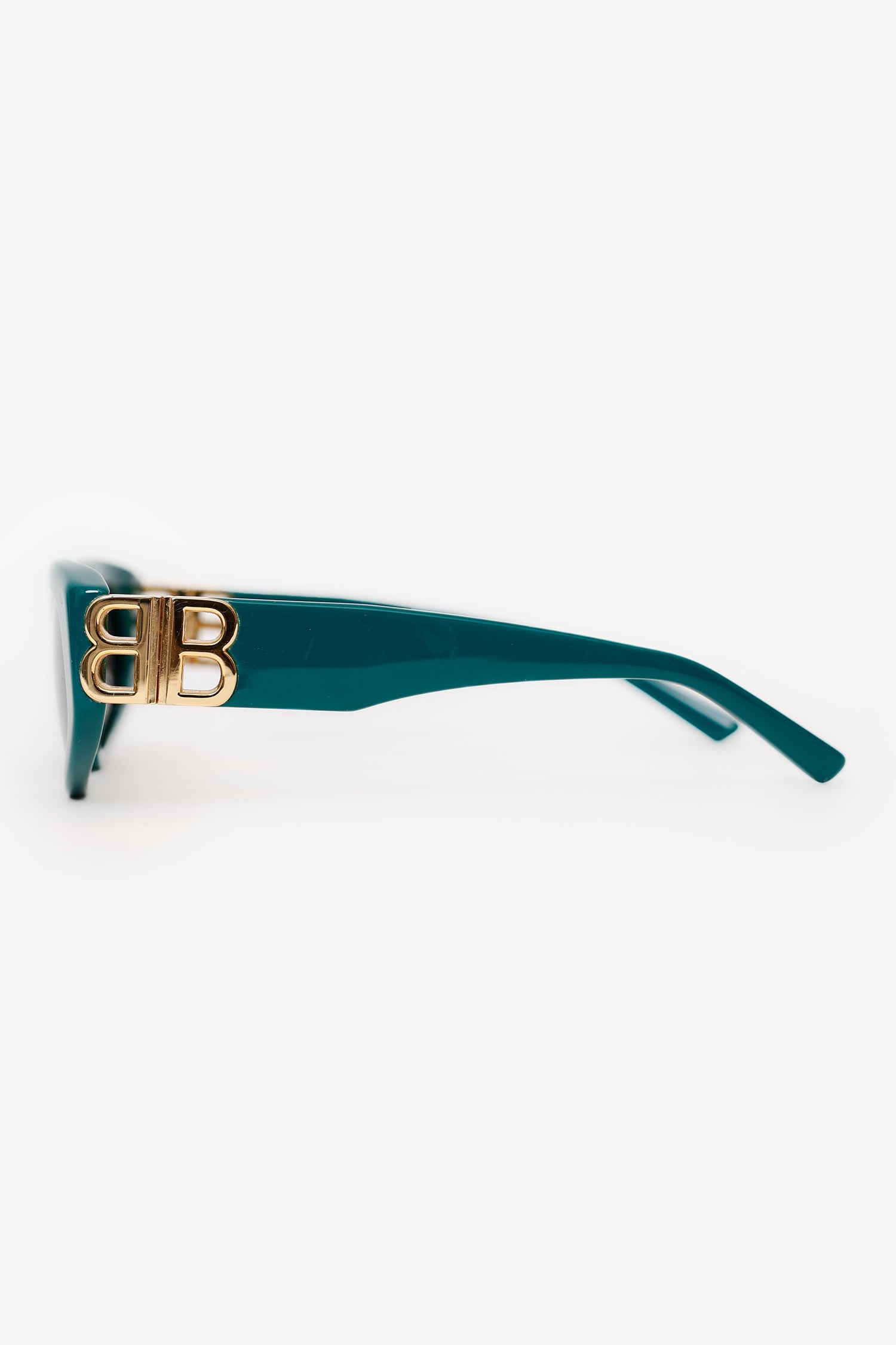 Balenciaga Green Frame BB Sunglasses