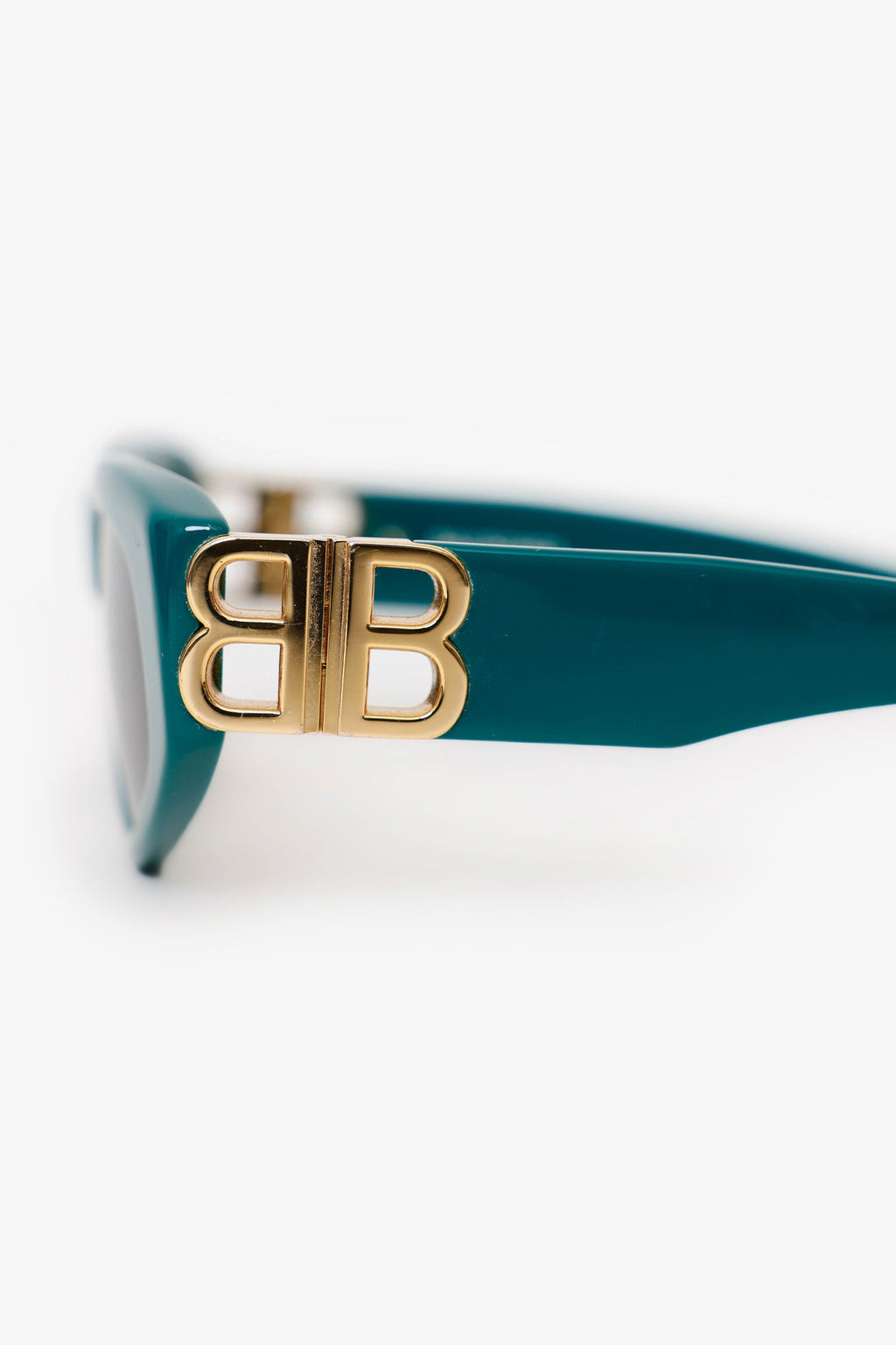 Balenciaga Green Frame BB Sunglasses