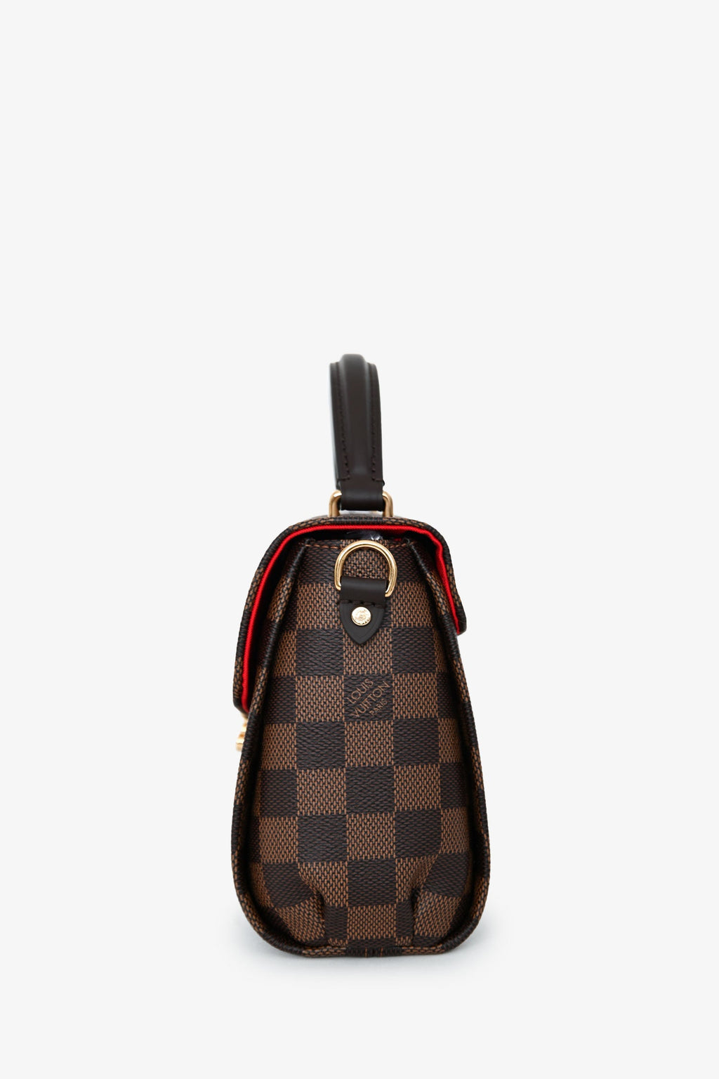 Louis Vuitton Damier Ebene 'Croisette' Top Handle With Strap