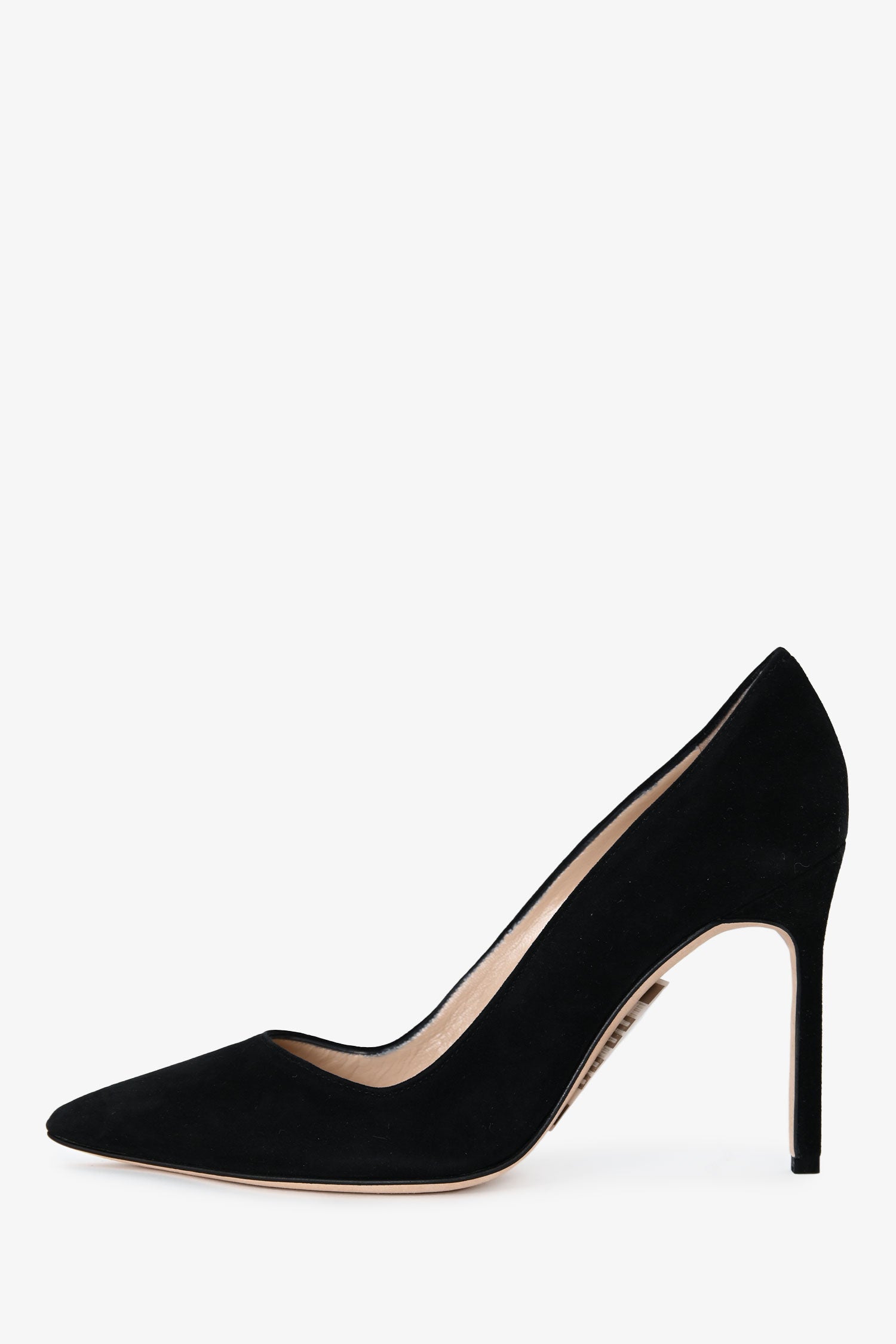 Manolo Blahnik Black Suede Pumps Size 36.5