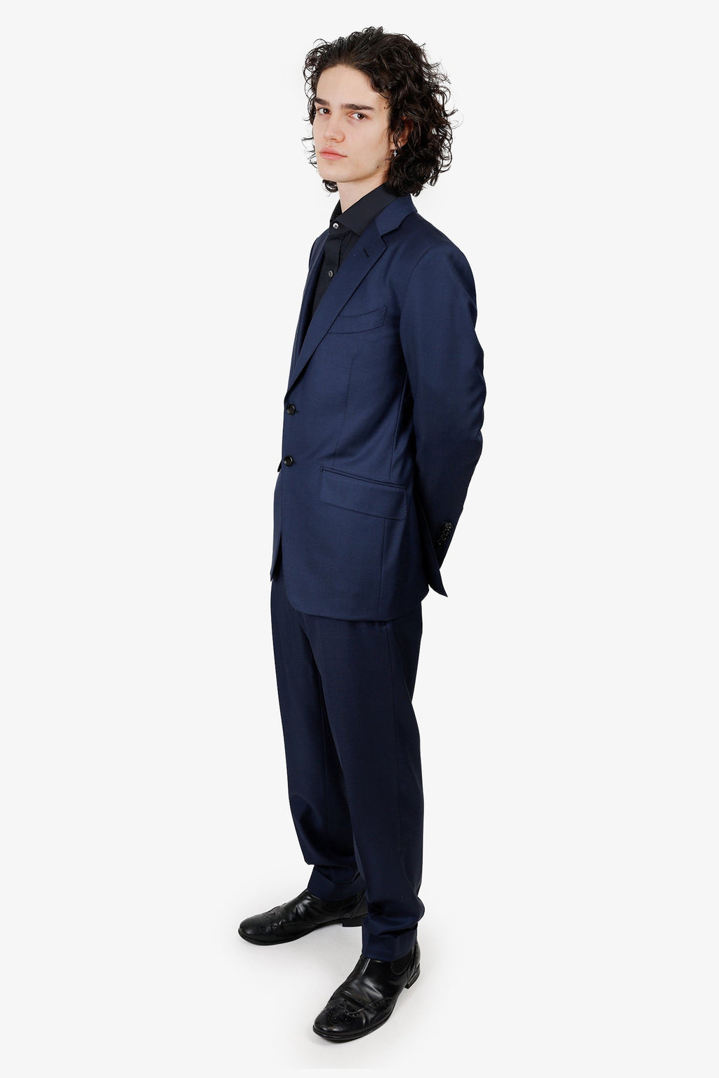 Tom Ford Blue Wool Two-Piece Suits Size 48 Mens