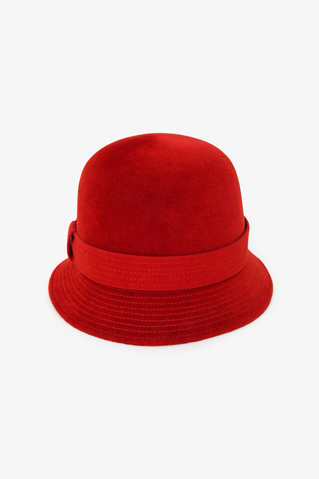 Hermès Red Rabbit Felt Hat Size 57