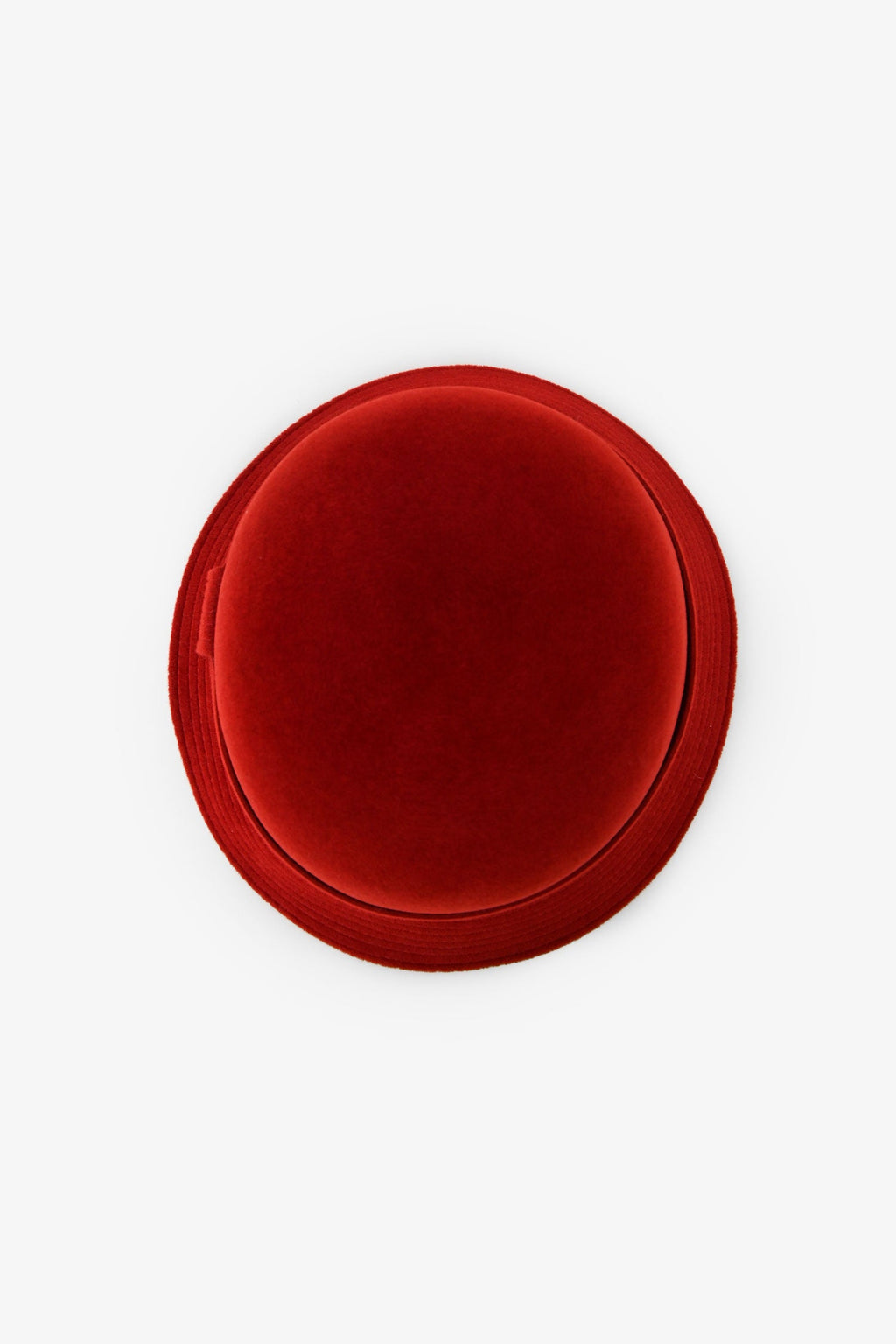 Hermès Red Rabbit Felt Hat Size 57