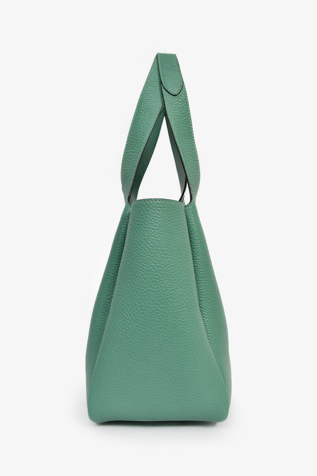 Prada Teal Leather 'Dynamique' Medium Tote Bag