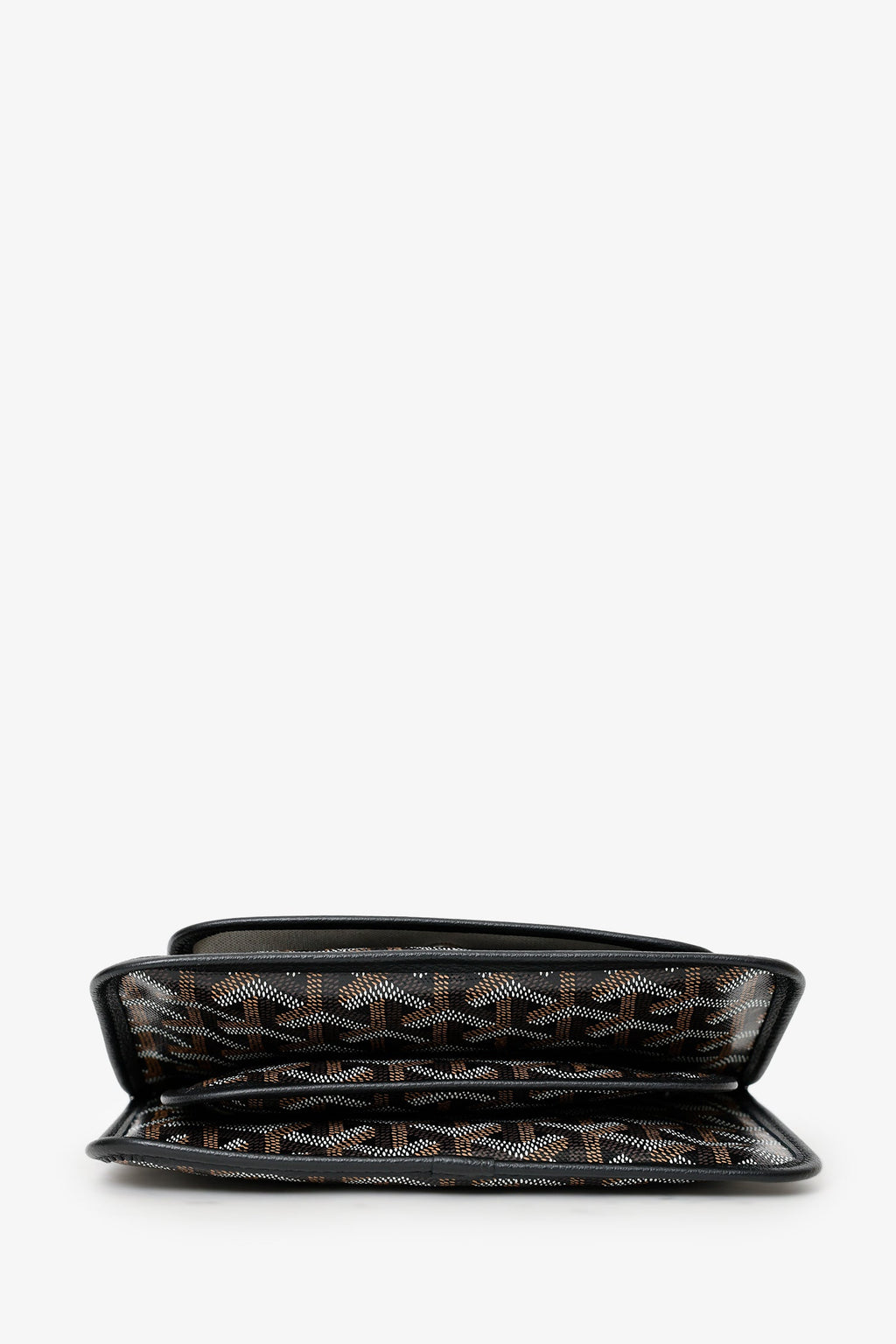 Goyard Black Goyardine Plumet Crossbody Bag