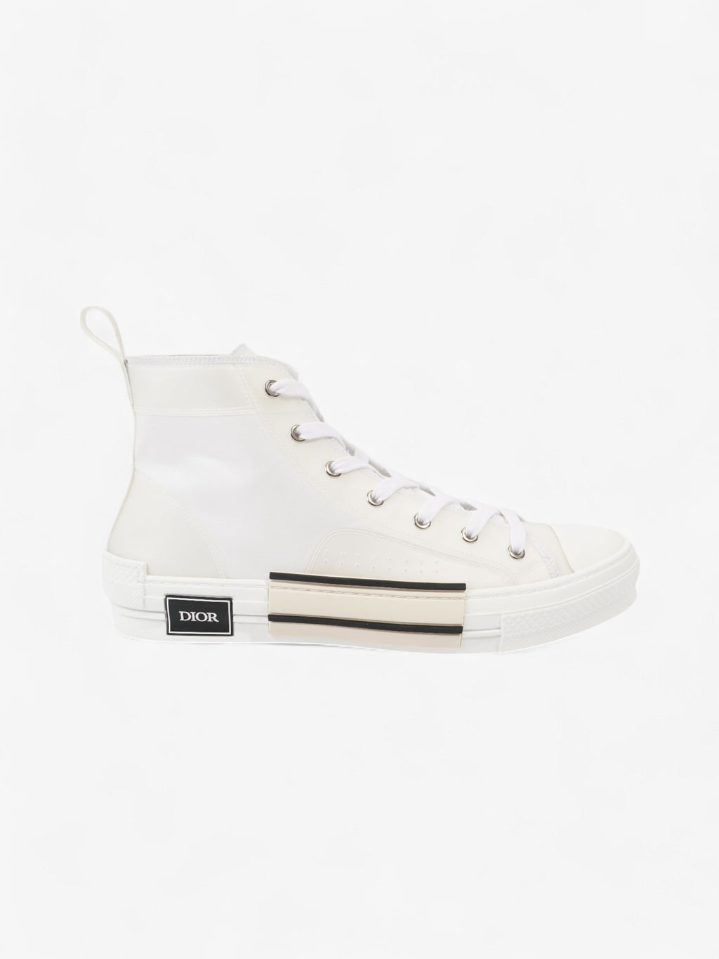 Christian Dior B23 High-tops White  Rubber EU 44.5 UK 10.5