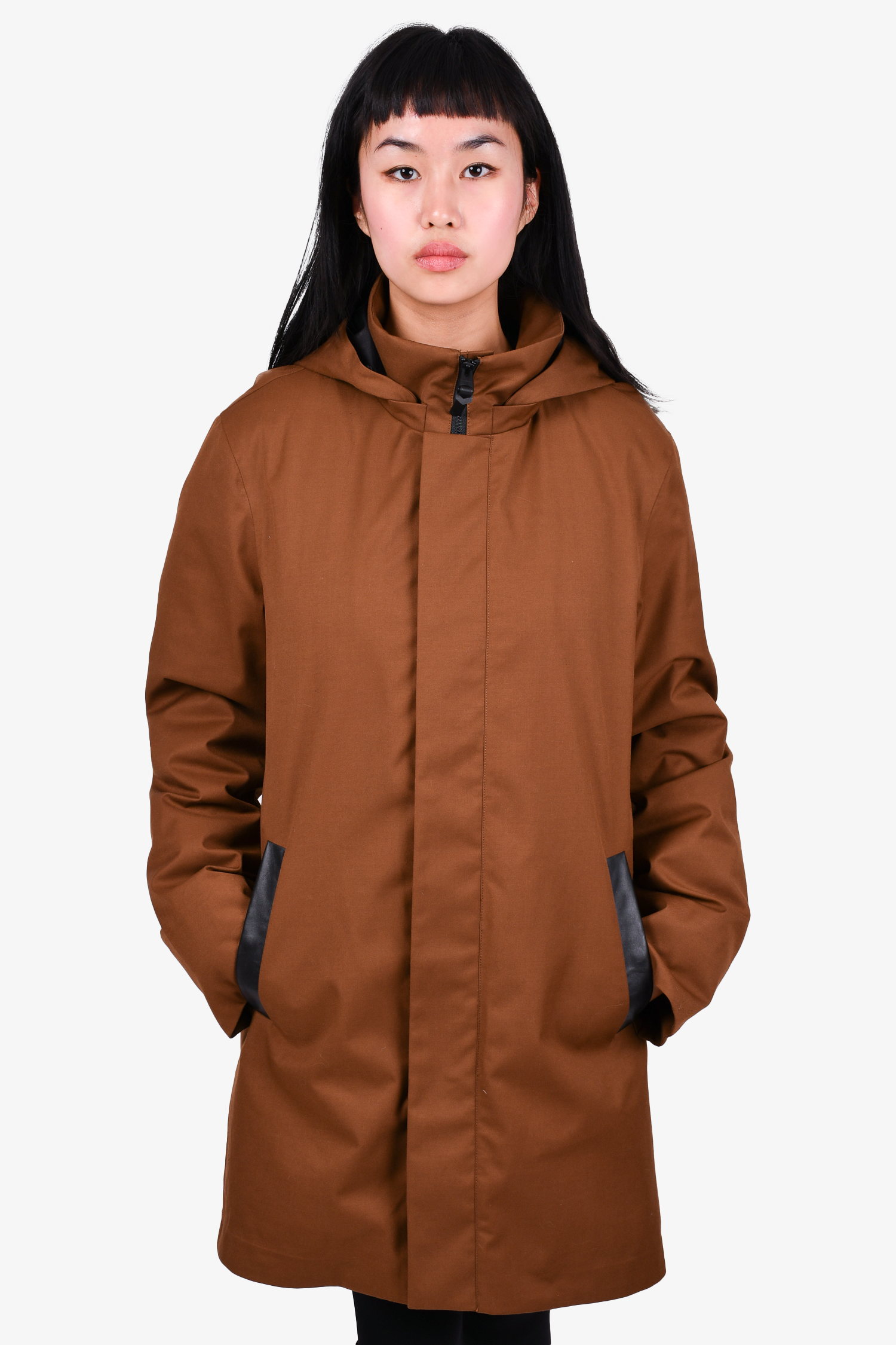 Mackage Brown Down Parka Coat Size 40