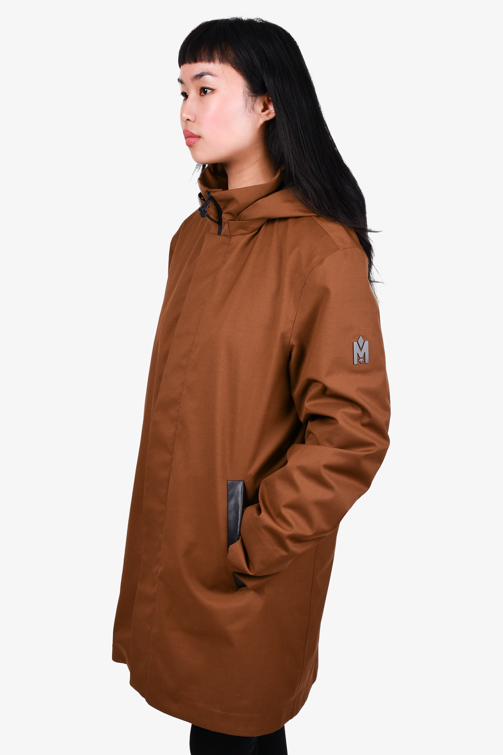 Mackage Brown Down Parka Coat Size 40