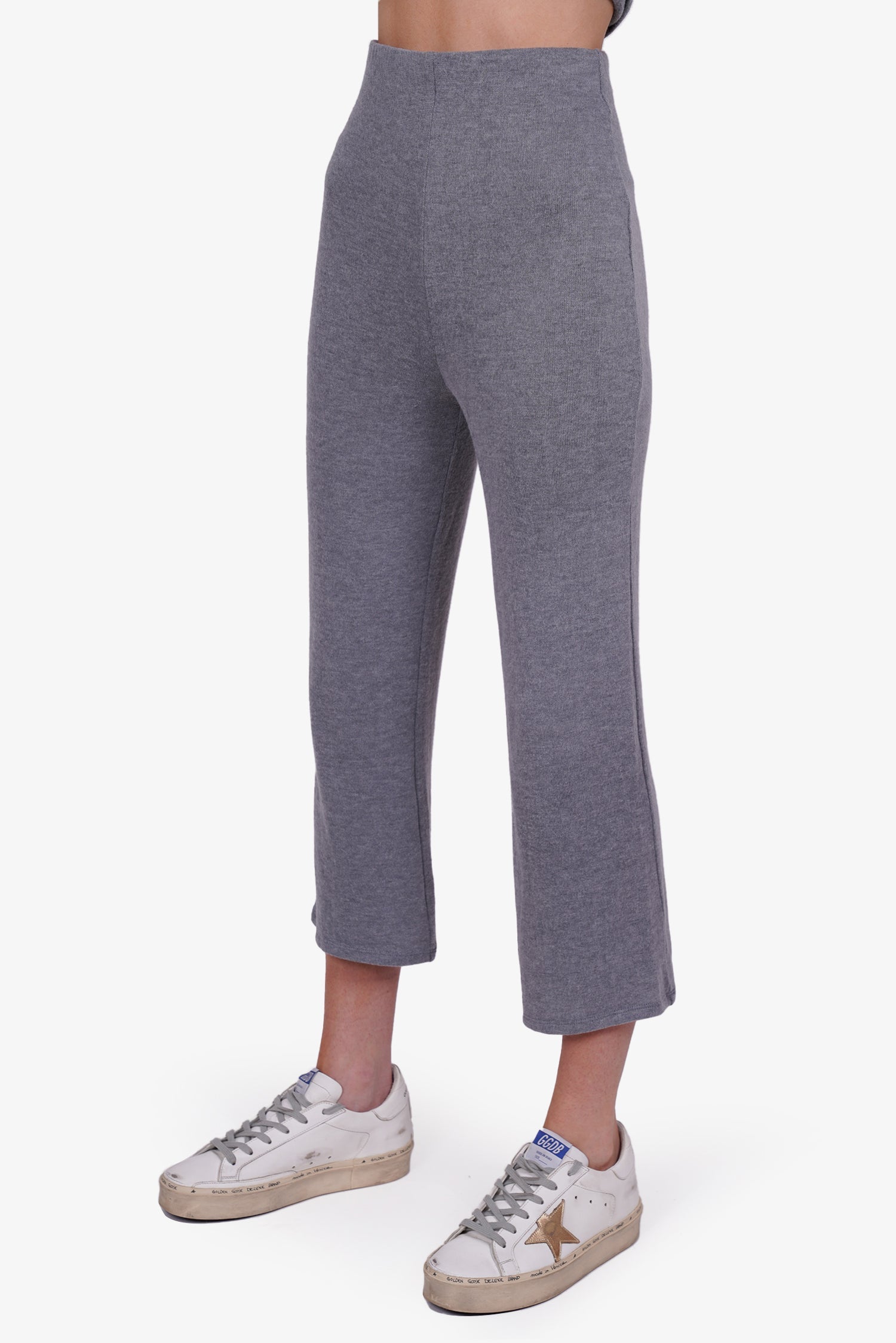 Majorelle Grey Twisted Top with Track Pants Set Size XS
