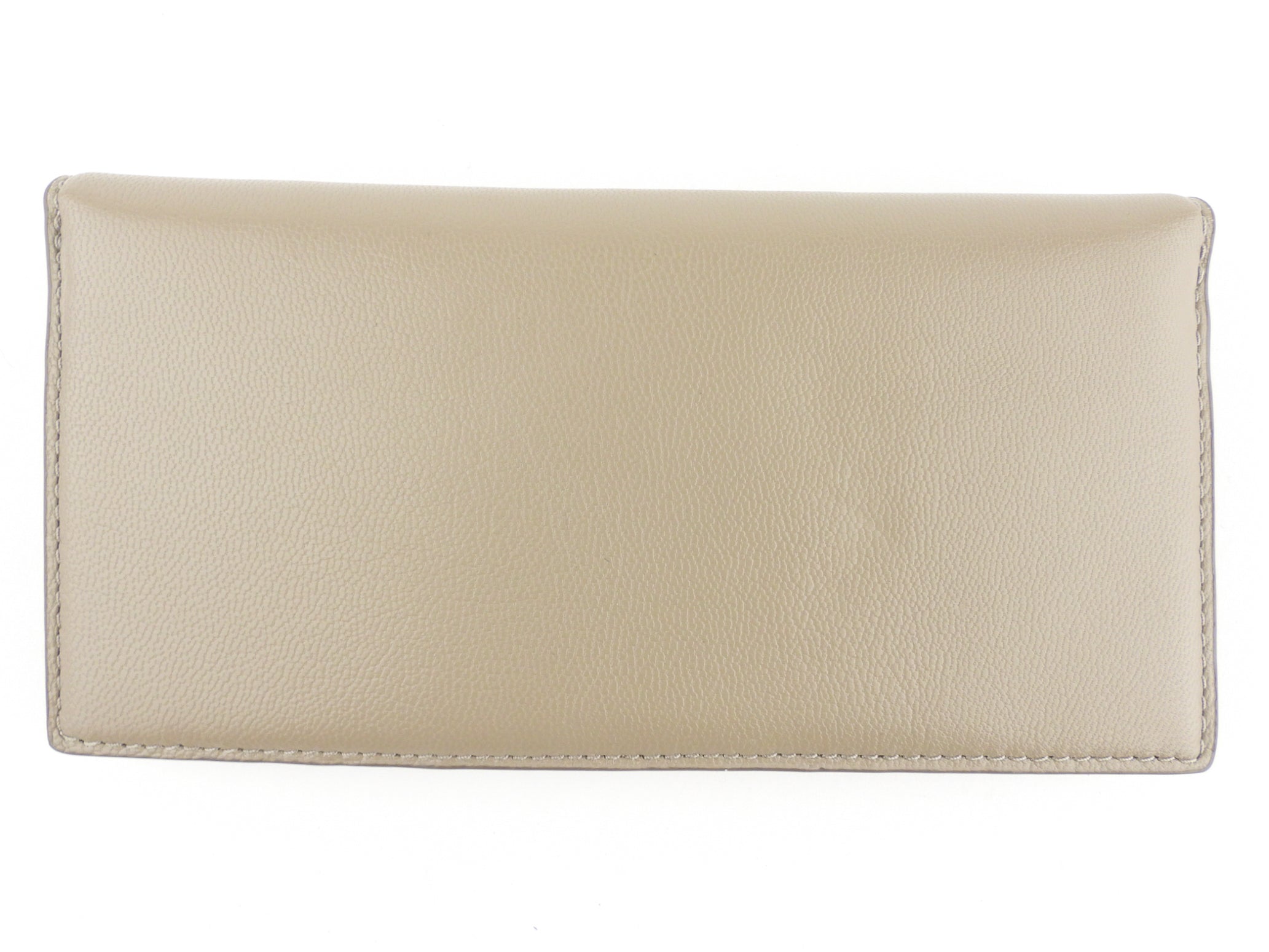 Marc Jacobs Beige Leather The Slim 84 Bifold Long Wallet