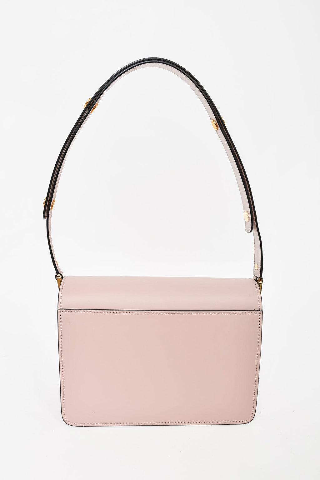Marni Mauve Smooth Leather 'Trunk' Shoulder Bag