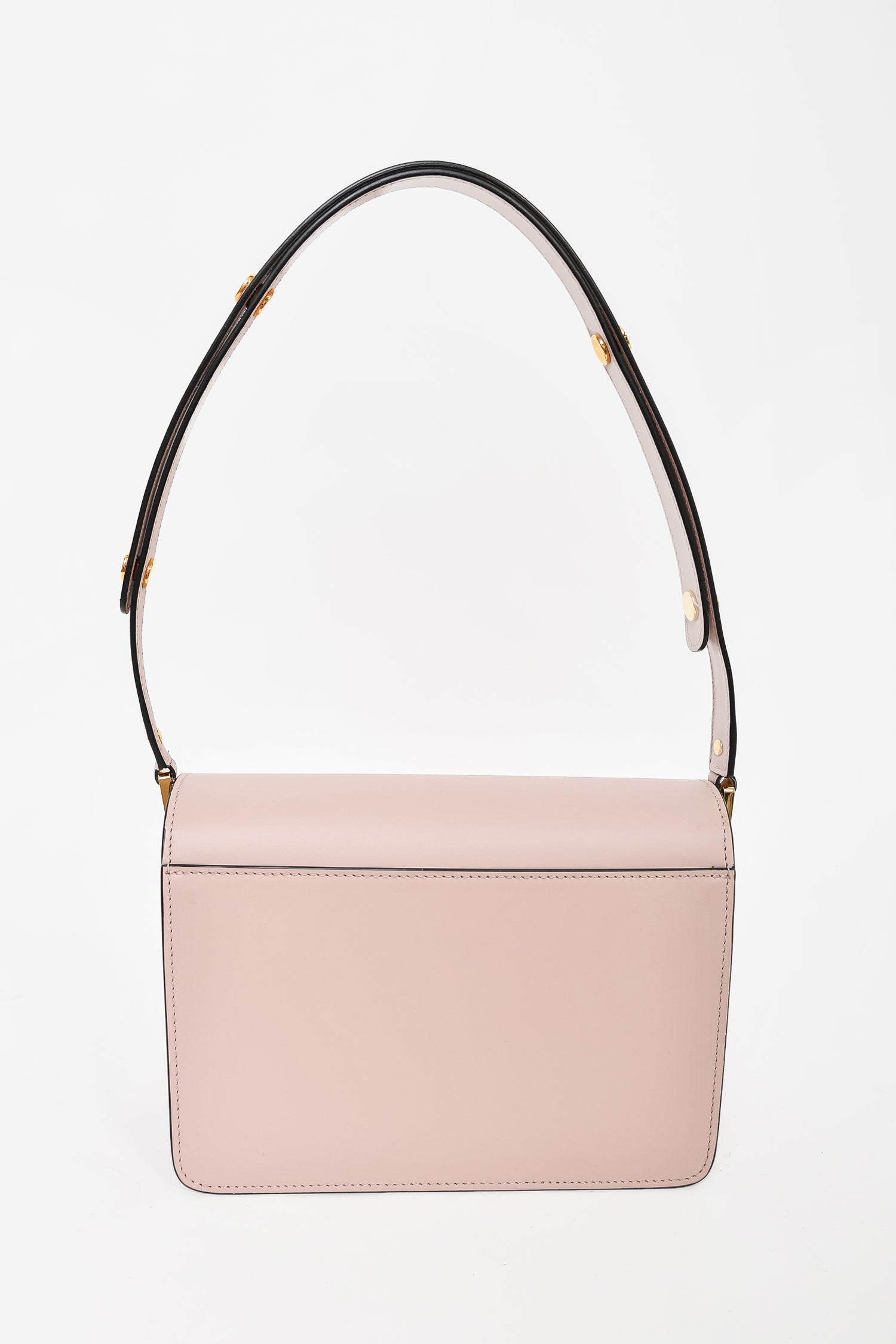 Marni Mauve Smooth Leather 'Trunk' Shoulder Bag