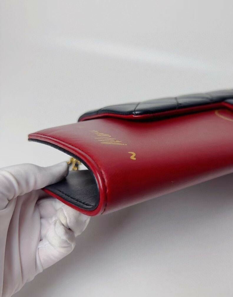 Chanel 2014 Vintage Brasserie Gabrielle Menu Clutch