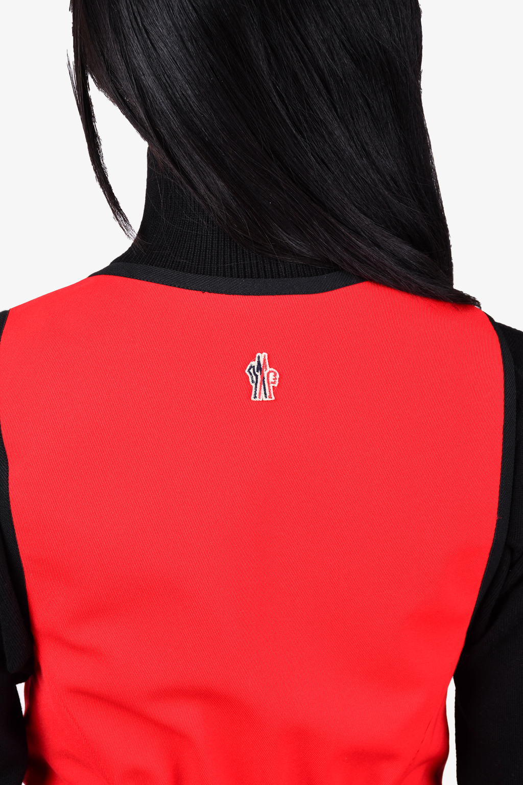 Moncler Red One Piece Ski Jumpsuit Size M
