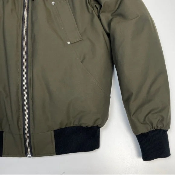 MOOSE KNUCKLES BALLISTIC BOMBER DOWN JACKET