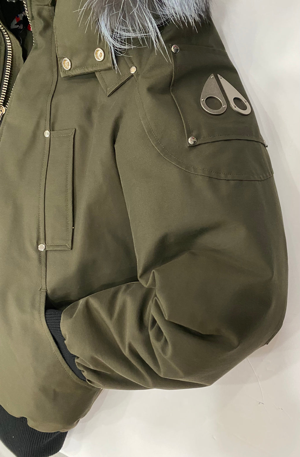 MOOSE KNUCKLES BALLISTIC BOMBER DOWN JACKET