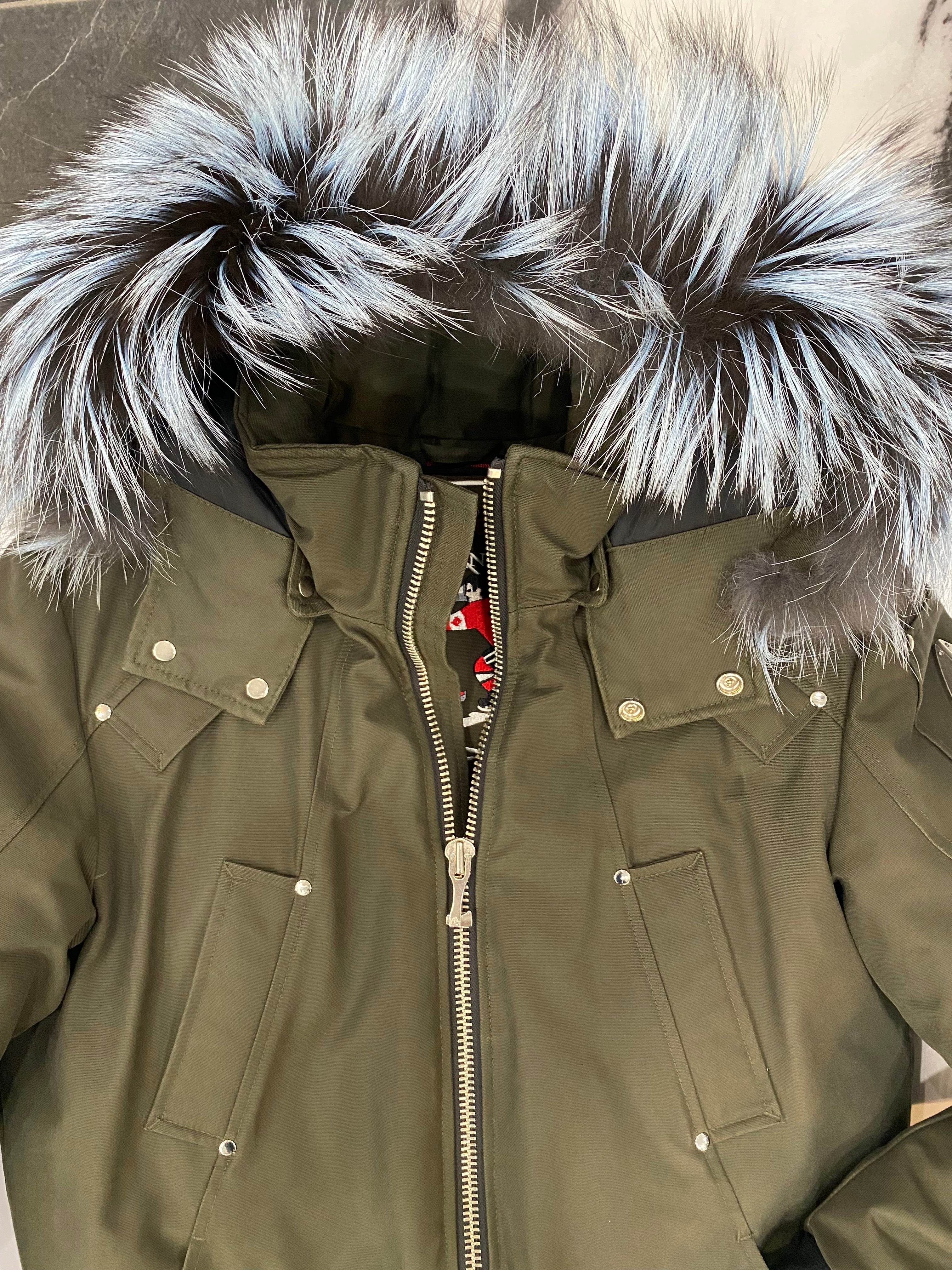 MOOSE KNUCKLES BALLISTIC BOMBER DOWN JACKET