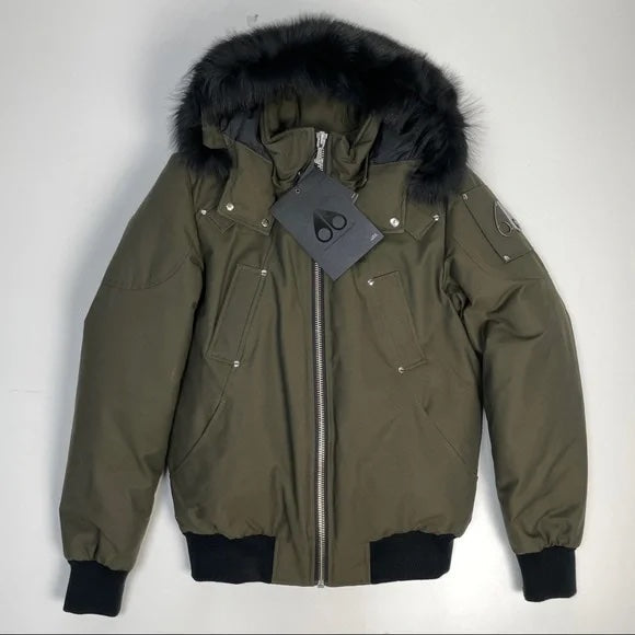 MOOSE KNUCKLES BALLISTIC BOMBER DOWN JACKET