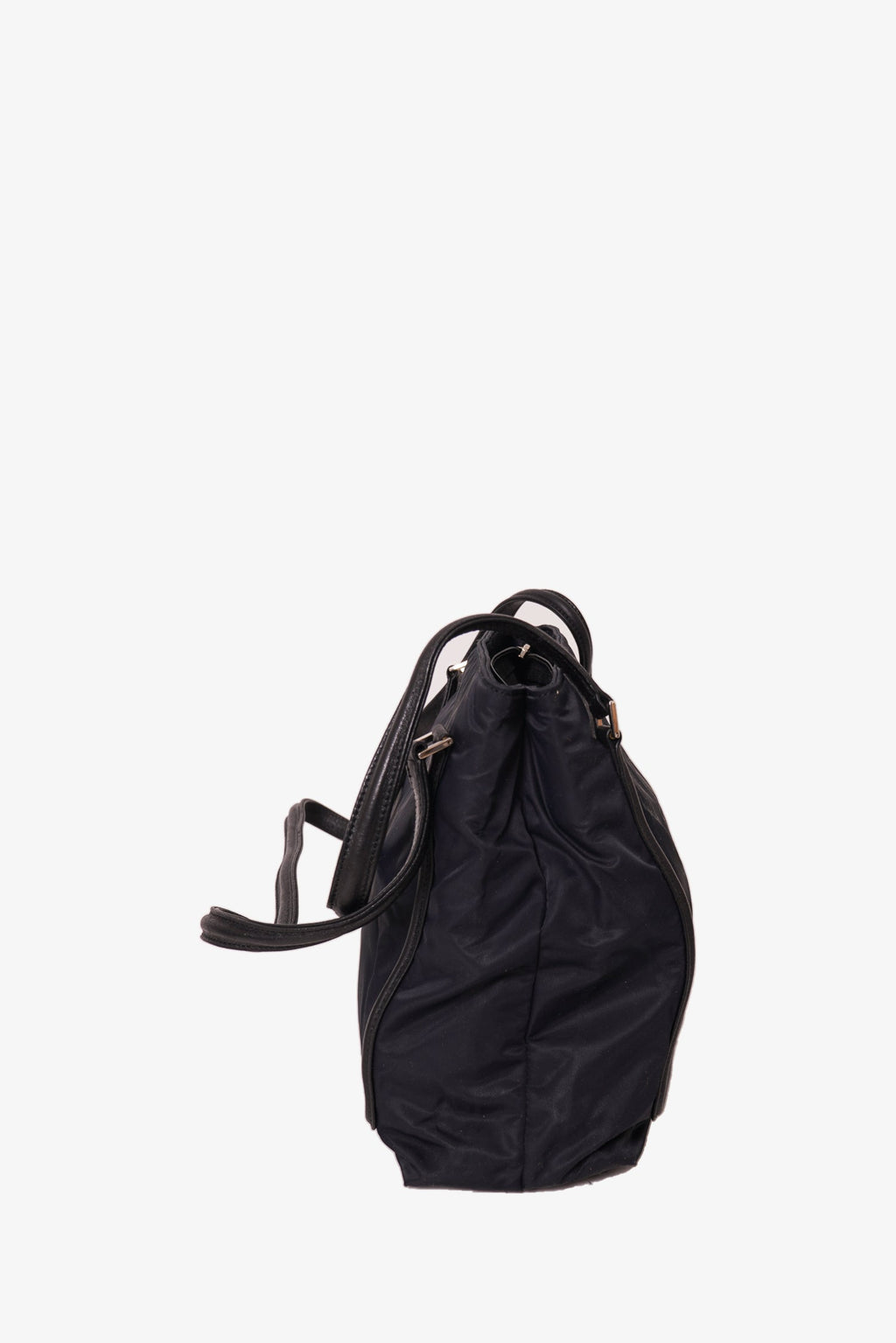 Moschino Black Nylon Shoulder Bag