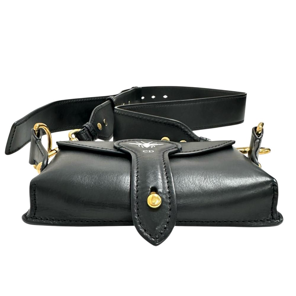 Dior Bee Calfskin Shoulder Bag
