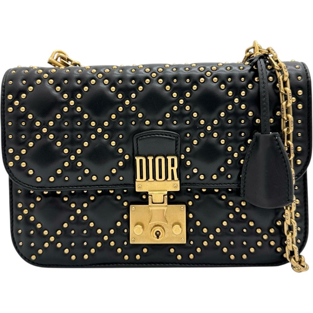 Christian Dior Addict Leather Shoulder Bag