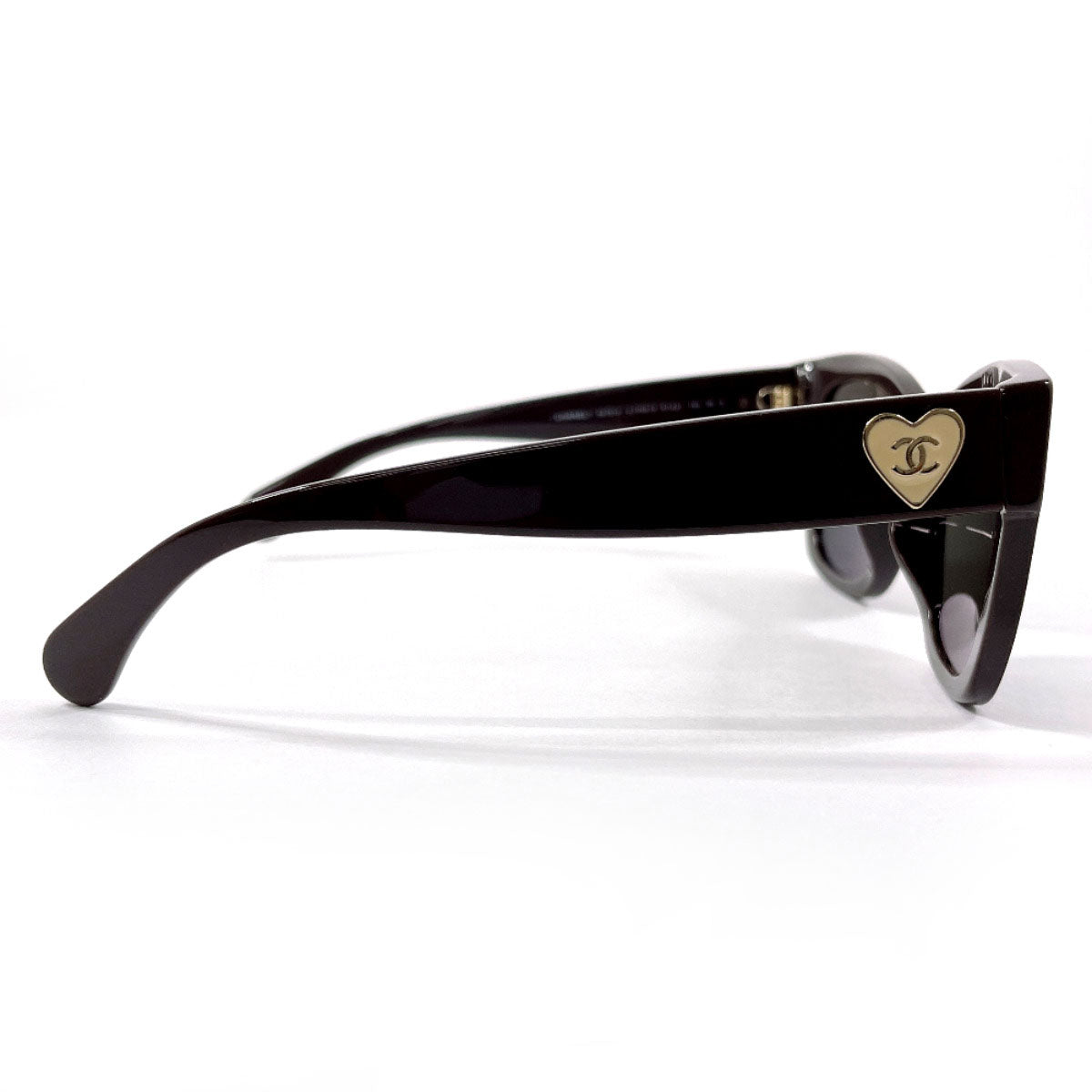 Chanel Heart Sunglasses 5478-A Brown