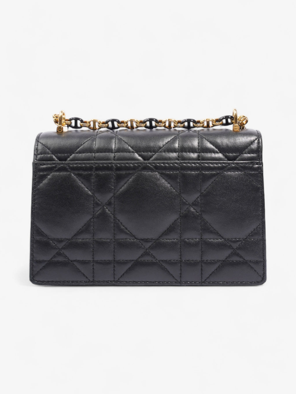 Christian Dior Miss Caro Bag Black Lambskin Leather Mini