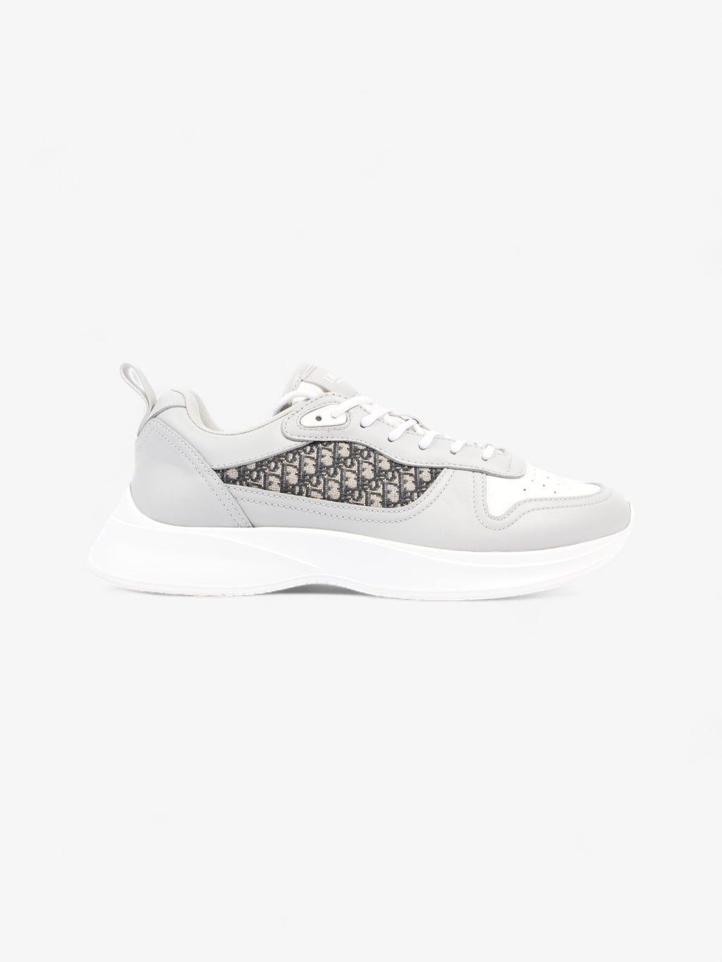 Christian Dior B25 Grey Oblique / White Leather EU 42 UK 8