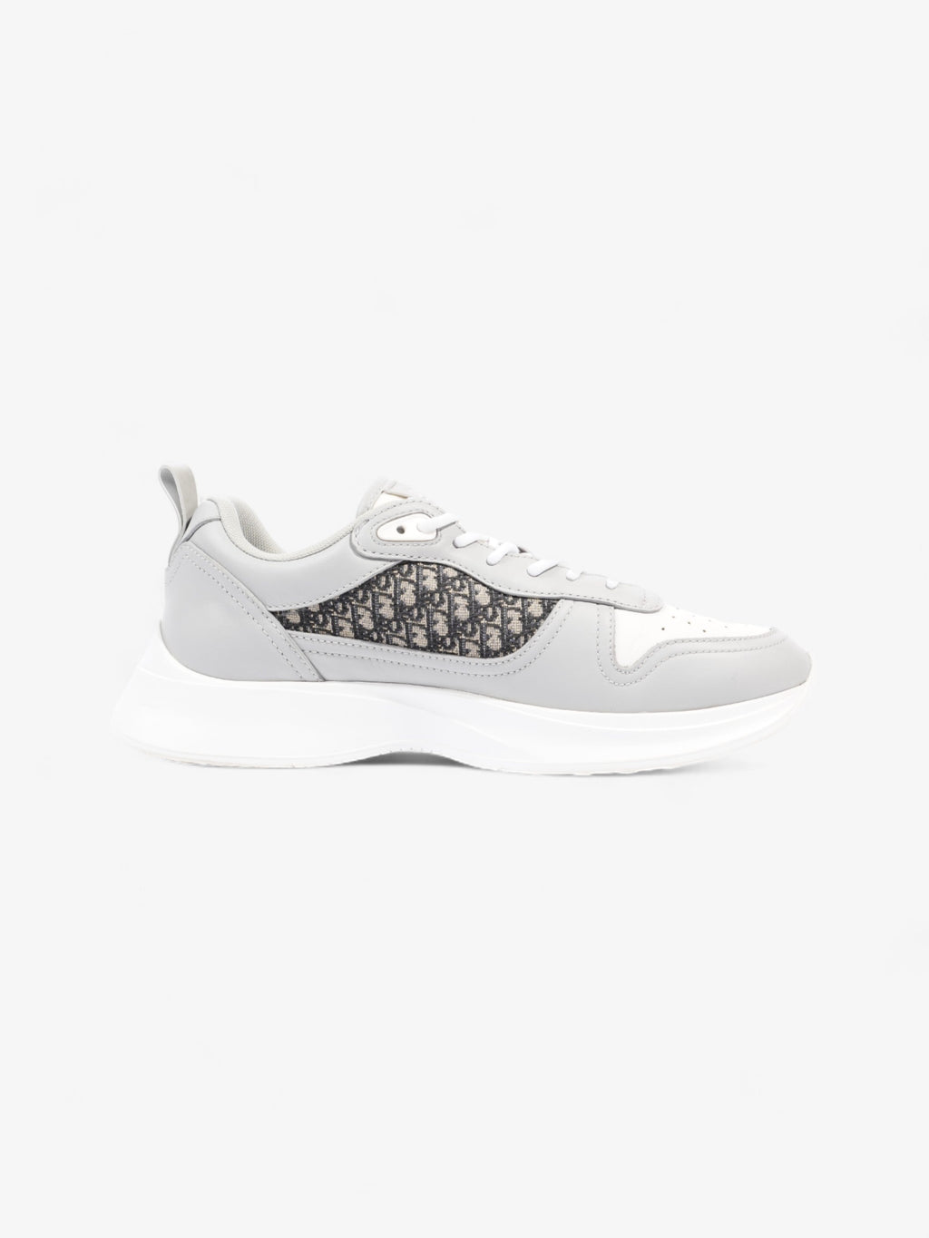 Christian Dior B25 Grey Oblique / White Leather EU 42 UK 8