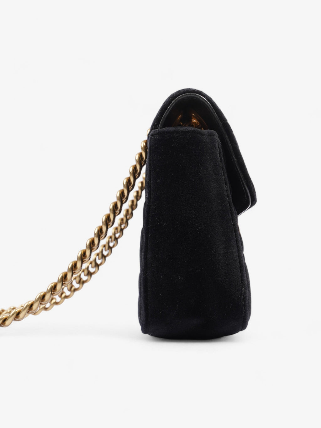 Gucci GG Marmont Black Velvet Mini