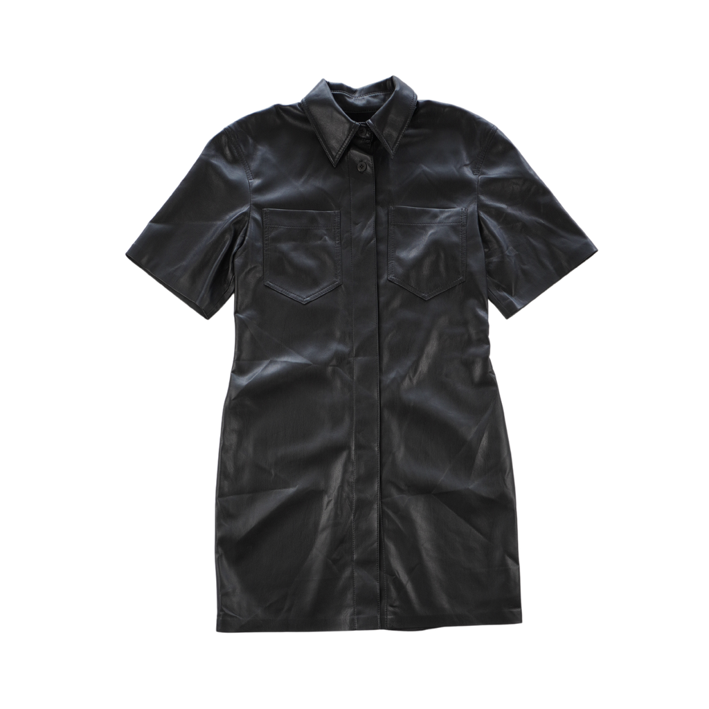 Nanushka Leather Dress - Women's S
