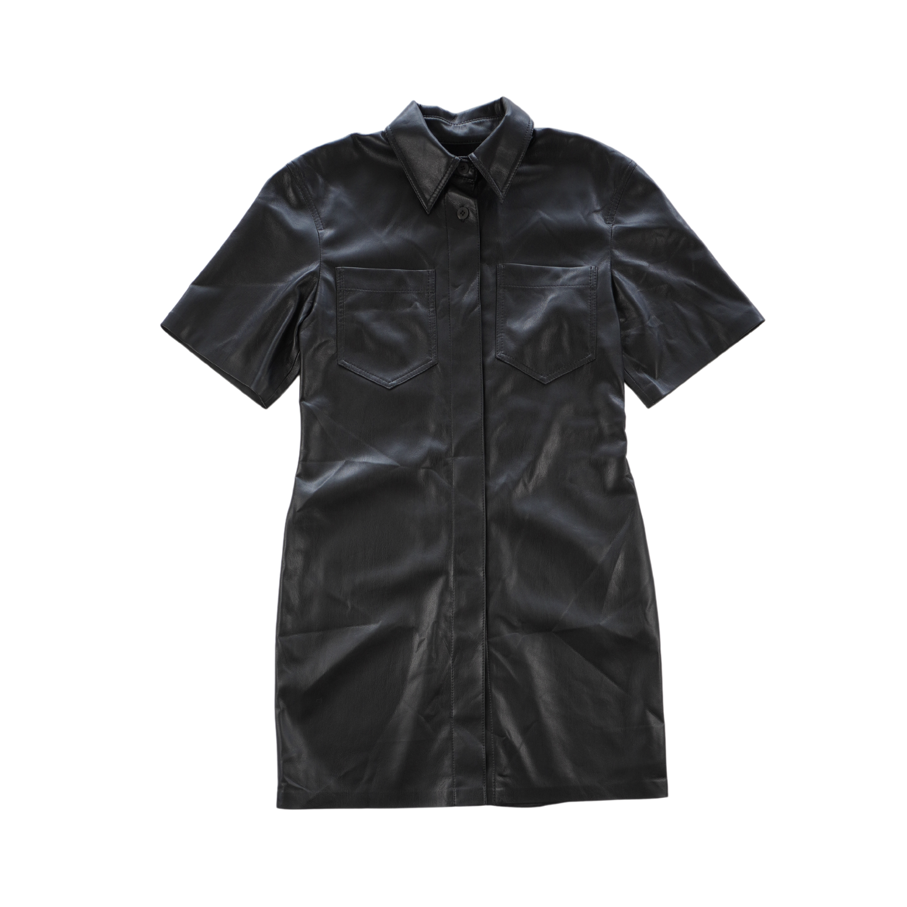 Nanushka Leather Dress - Women's S