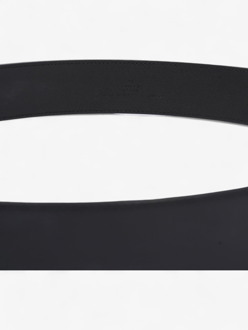 Gucci GG Marmont Wide Belt Black / Gold Leather 95cm / 38"