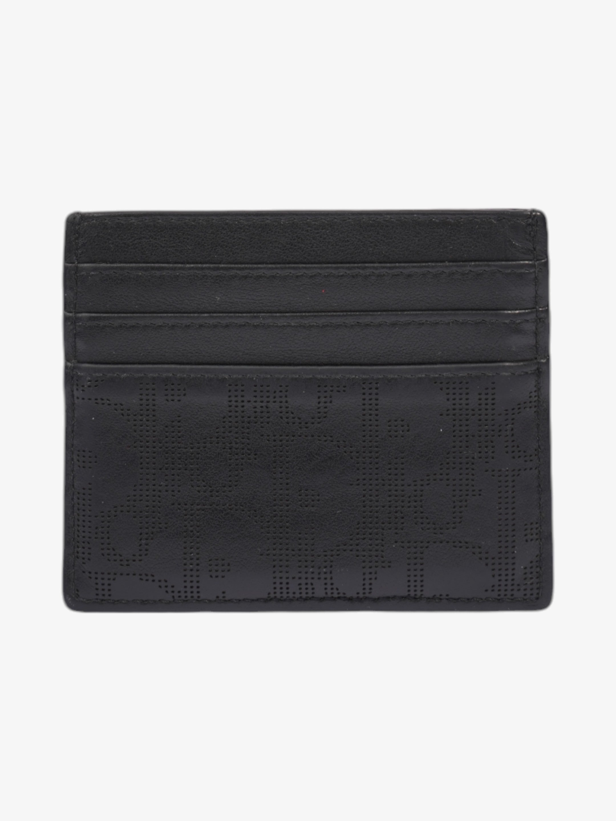 Christian Dior Oblique Galaxy  Holder Black Leather